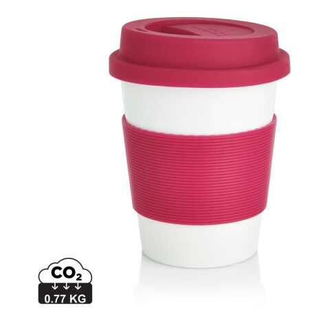 PLA coffee cup pink-white | No Branding | not available | not available