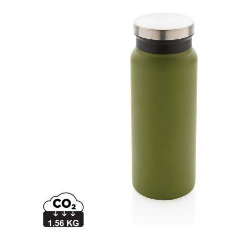 RCS Recycled stainless steel vacuum bottle 600ML green | No Branding | not available | not available