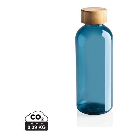 GRS RPET bottle with FSC bamboo lid