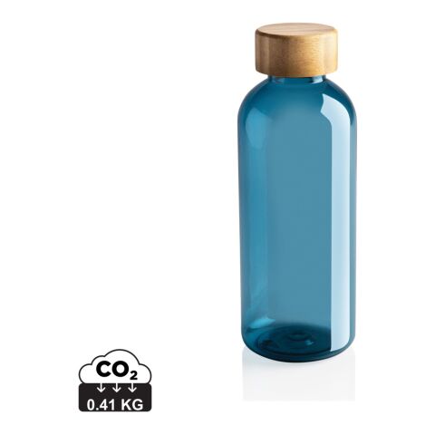 GRS RPET bottle with FSC bamboo lid