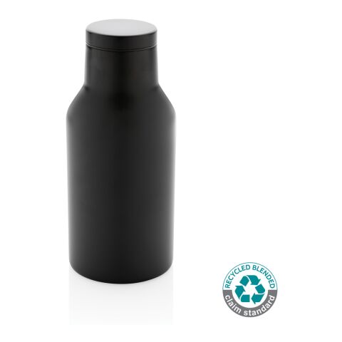 Recycled stainless steel compact bottle