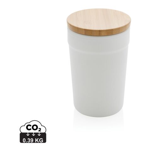 GRS RPP mug with FSC® bamboo lid