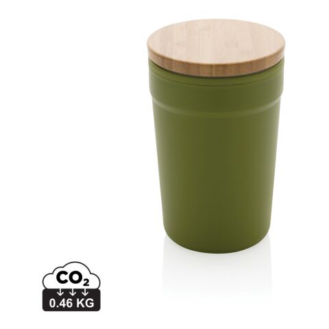 GRS RPP mug with FSC® bamboo lid