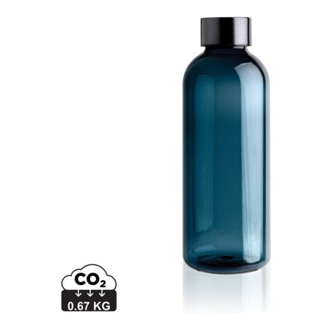 Leakproof water bottle with metallic lid blue | No Branding | not available | not available