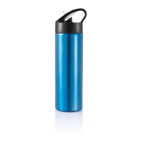 Sport bottle with straw s/s 