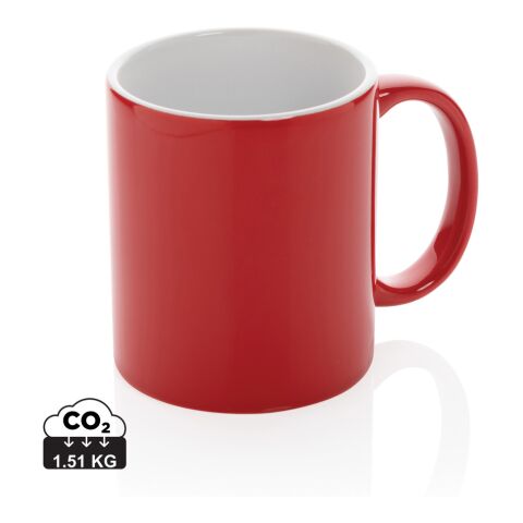 Ceramic classic mug red | No Branding | not available | not available