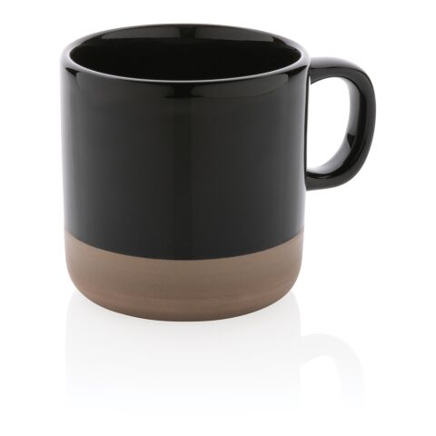 Glazed ceramic mug