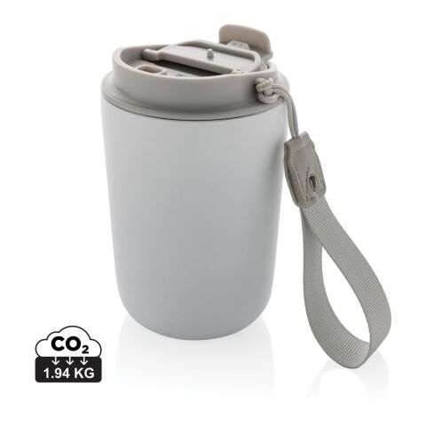 Cuppa RCS re-steel vacuum tumbler with lanyard white | No Branding | not available | not available