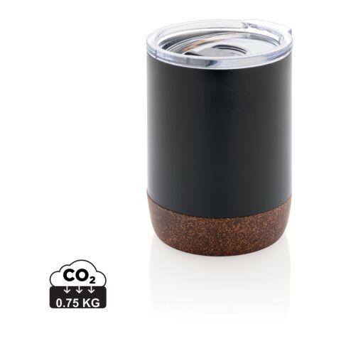 Re-steel cork small vacuum coffee mug black | No Branding | not available | not available