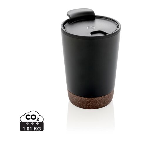 Cork coffee tumbler black | No Branding | not available | not available