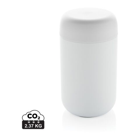 Brew RCS certified recycled stainless steel vacuum tumbler white | No Branding | not available | not available