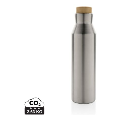 Gaia RCS certified recycled stainless steel vacuum bottle