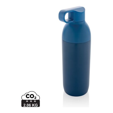 Flow RCS recycled stainless steel vacuum bottle blue | No Branding | not available | not available