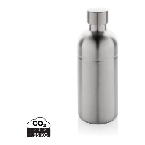 Soda RCS certified re-steel carbonated drinking bottle silver | No Branding | not available | not available