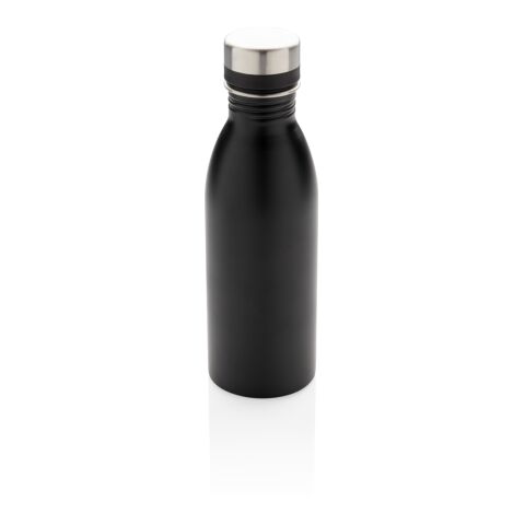 Deluxe stainless steel water bottle black | No Branding | not available | not available