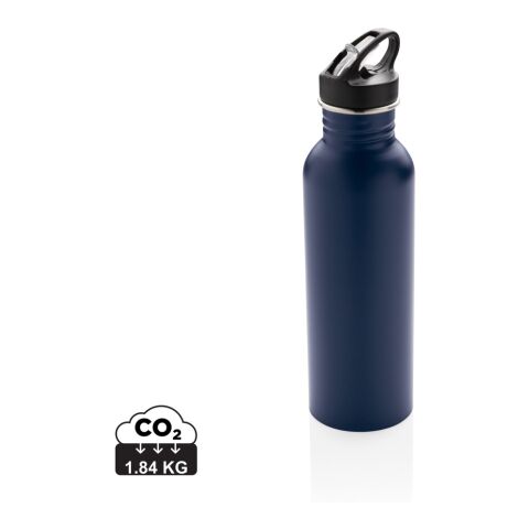 Deluxe stainless steel activity bottle navy | No Branding | not available | not available