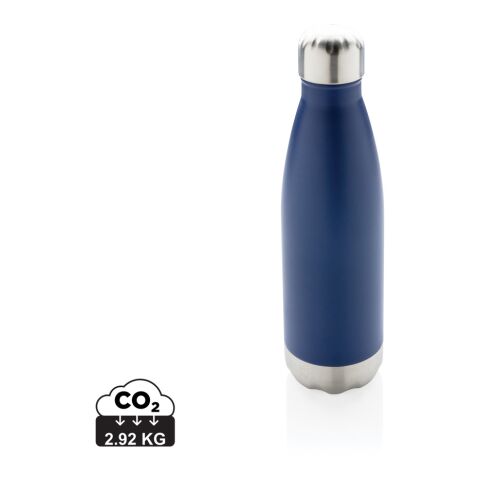 Vacuum insulated stainless steel bottle blue | No Branding | not available | not available