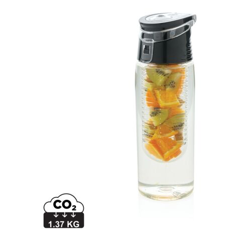 Lockable infuser bottle white-grey | No Branding | not available | not available