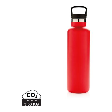 Vacuum insulated leak proof standard mouth bottle red | No Branding | not available | not available