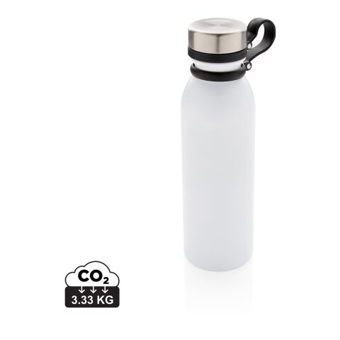 Copper vacuum insulated bottle with carry loop