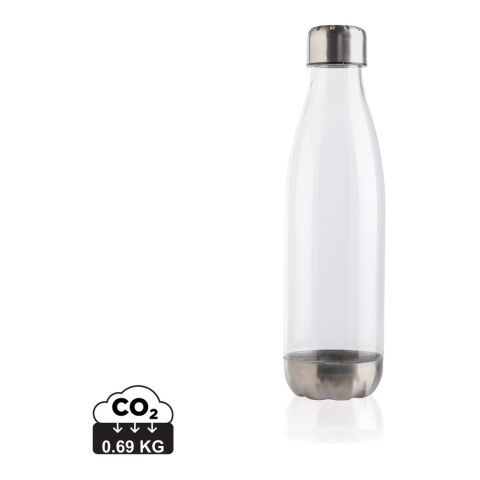 Leakproof water bottle with stainless steel lid white | No Branding | not available | not available