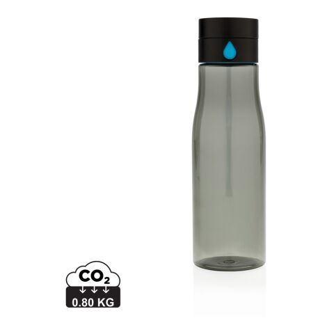 Aqua hydration tracking tritan bottle black | No Branding | not available | not available