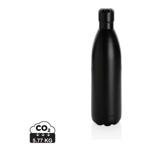 Solid color vacuum stainless steel bottle 1L