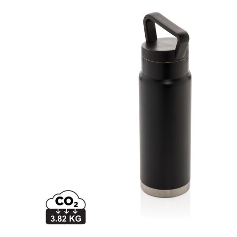 Leakproof vacuum on-the-go bottle with handle