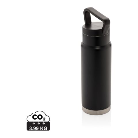 Leakproof vacuum on-the-go bottle with handle black | No Branding | not available | not available