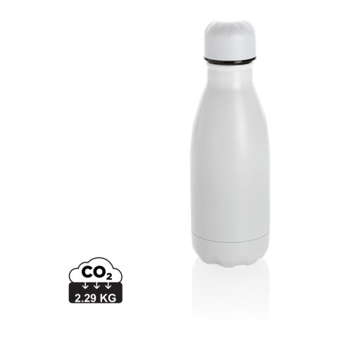 Solid colour vacuum stainless steel bottle 260ml