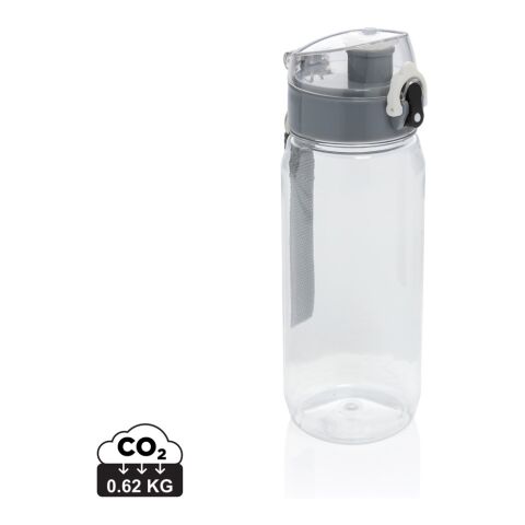 Yide RCS Recycled PET leakproof lockable waterbottle 600ml white | No Branding | not available | not available