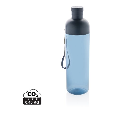 Impact RCS recycled PET leakproof water bottle 600ml navy | No Branding | not available | not available