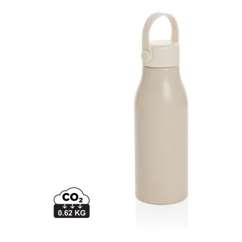 Pluto RCS Certified recycled aluminium bottle 680ml off white | No Branding | not available | not available