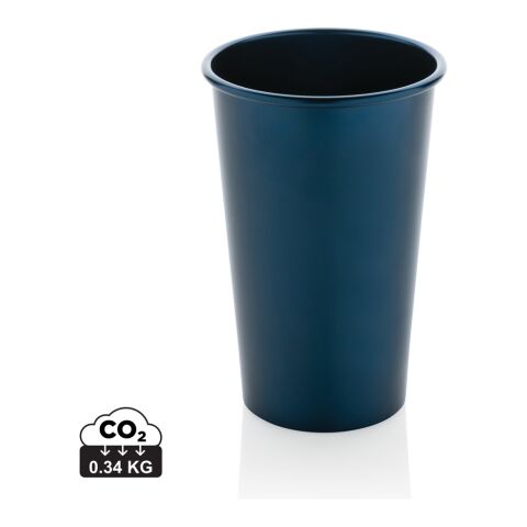 Alo RCS recycled aluminium lightweight cup 450ml navy | No Branding | not available | not available