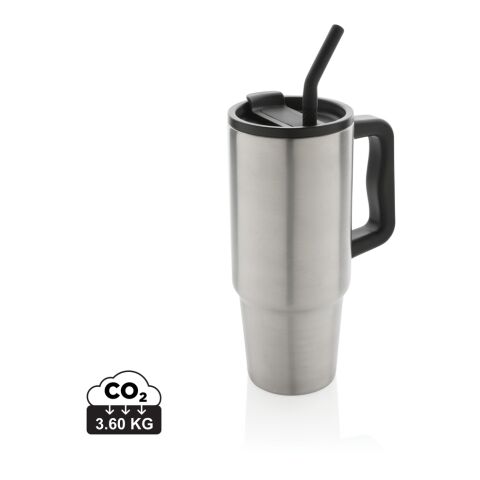 Embrace deluxe RCS recycled stainless steel tumbler 900ml silver | No Branding | not available | not available