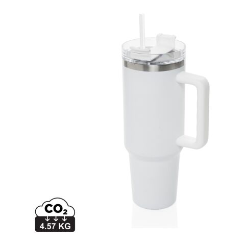 Stadley RCS recycled steel tumbler 1200ML white | No Branding | not available | not available
