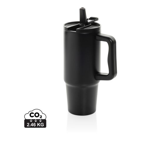 Embrace Leakproof RCS recycled stainless steel tumbler 900ml black | No Branding | not available | not available