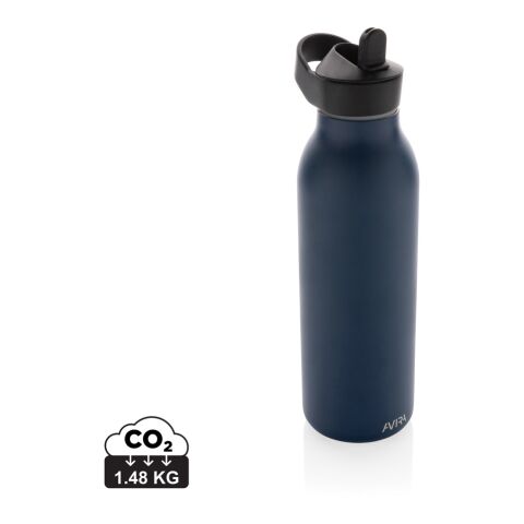 Avira Ara RCS Re-steel fliptop water bottle 500ml navy | No Branding | not available | not available