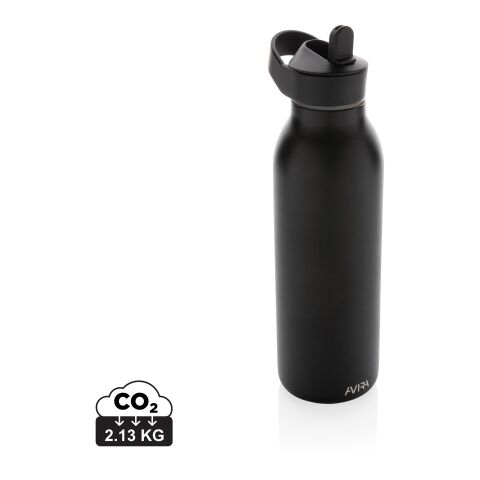 Avira Ara RCS Re-steel fliptop water bottle 500ml black | No Branding | not available | not available