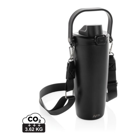 Avira Ayala RCS re-steel duosip lockable crossbody tumbler black | No Branding | not available | not available