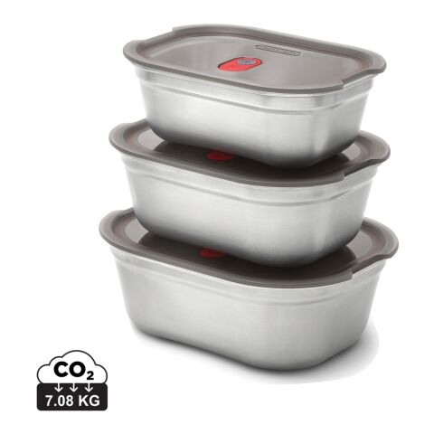 Black+Blum Mealprep Box 3pcs Set Small, Medium, Large grey | No Branding