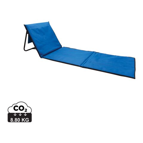 Foldable beach lounge chair blue | No Branding | not available | not available