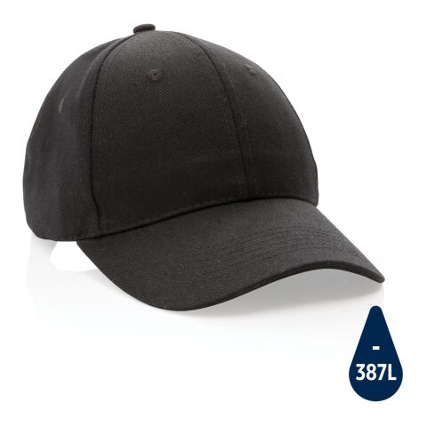 Impact 6 panel 280gr Recycled cotton cap with AWARE™ tracer