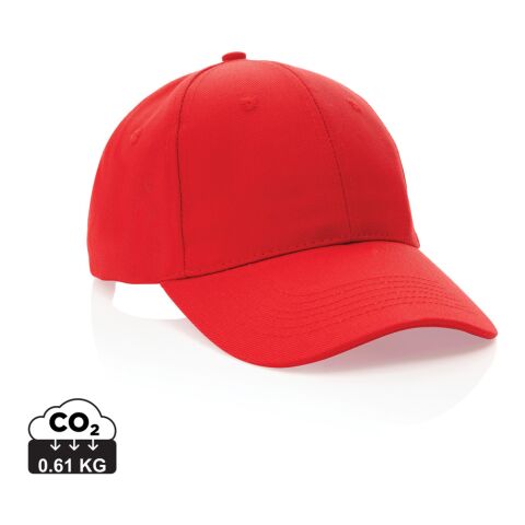 Impact 6 panel 280gr Recycled cotton cap with AWARE™ tracer 