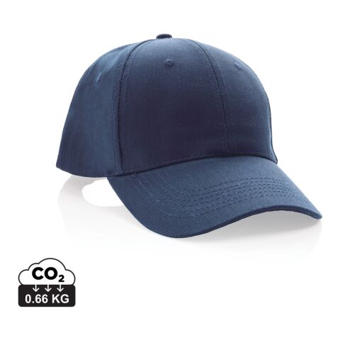 Impact 6 panel 280gr Recycled cotton cap with AWARE™ tracer