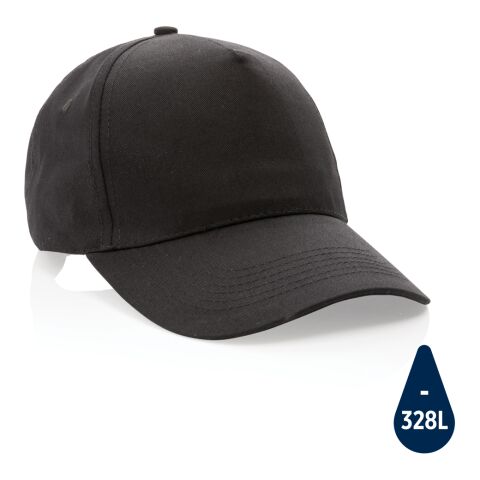 Impact 5 panel 190gr Recycled cotton cap with AWARE™ tracer