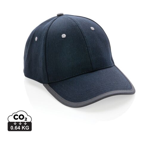 Impact AWARE™ Brushed rcotton 6 panel contrast cap 280gr