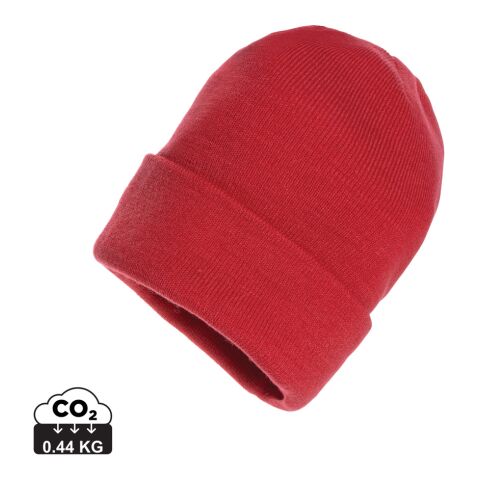 Impact Polylana beanie with AWARE tracer red | No Branding | not available | not available | not available