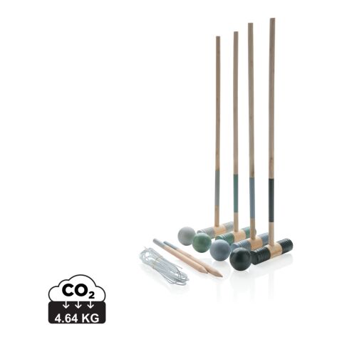 Wooden croquet set brown | No Branding | not available | not available
