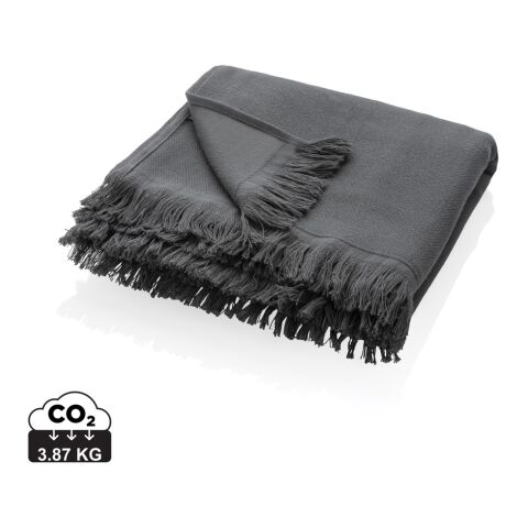 Ukiyo Keiko AWARE™ solid hammam towel 100x180cm anthracite | No Branding | not available | not available | not available